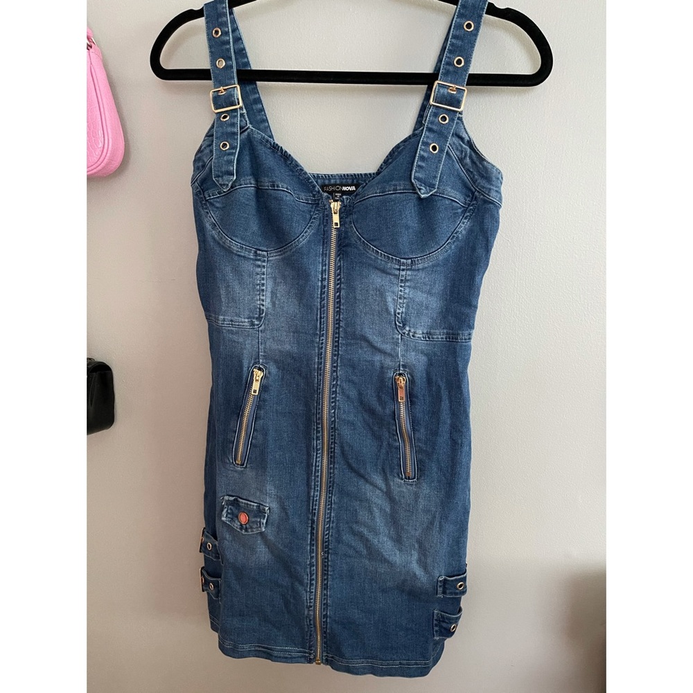 Fashion Nova denim dress